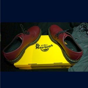 Reposted from OfferUp! Men’s Cherry Red Dr. Martens, size 12.